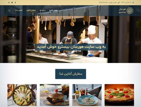 طراحی سایت آریانا پرداز